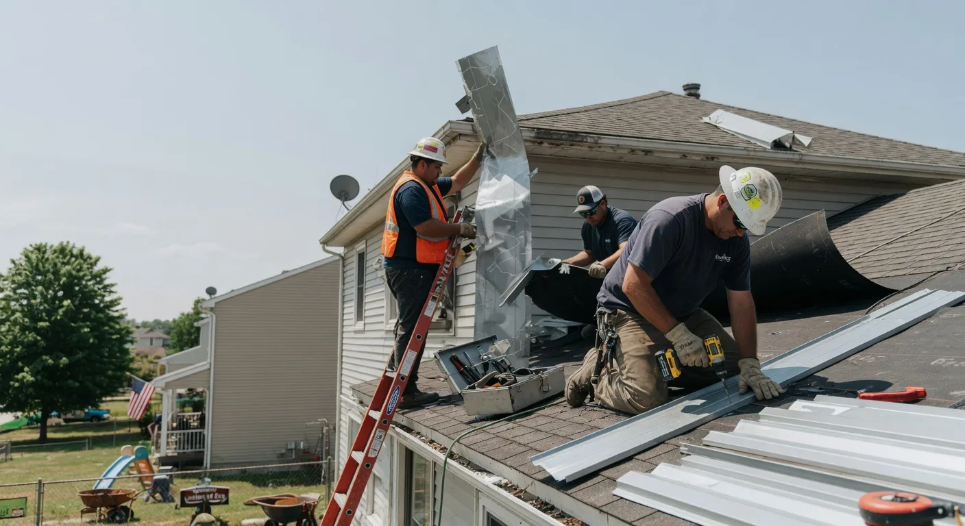 Metal Roof Repair in Sheep Springs, NM
